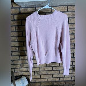 Baby pink free people‎ sweater